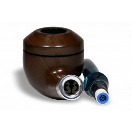 Cachimbo Bertoldi Luiggi Natural Longo com Filtro 9mm